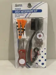 Gear Golf Accessory Kit, Divot Tool,Dual Club Brush And More