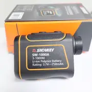 Rechargeable Digital Laser Distance Meter Telescope Golf Hunting Rangefinder