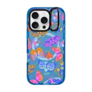 iPhone 16 Pro Impact Ring Stand Case MagSafe Compatible Mystic Moth