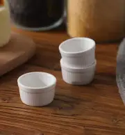 NEW Micro Mini 1 oz Ramekins 6 pcs Porcelain Mini Ramekins Dishes