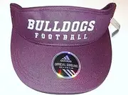 adidas Mississippi State University Bulldogs Sun Visor - OSFA - W680Z