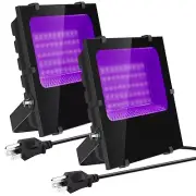 200W LED Black Lights Outdoor - IP66 Waterproof Black Light Flood Light UV Bl...