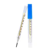 Glass Oral Thermometer for Adults - Measure Fever 35-42c