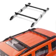 Adjustable Aluminum Alloy Roof Luggage Rack for 1/10 RC Crawler Car Decoration