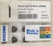 10 PCS TOOLS 218.19-125T-T3-MD10 MP2500