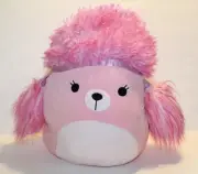 NEW Squishmallows KellyToy Pink Chloe the Pink Poodle 14" Soft Animal Plush