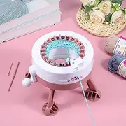22 Needles Smart Round Knitting Machine - Rotating Double Kit With DIY Hand Crank