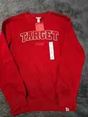 Last One! Target Red Sweatshirt Size XS New w/Tags
