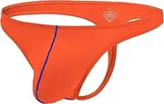 [HASWECHYS] Men's Sexy Thong Low Rise G-Strings Bulge Pouch T-Back Briefs Underwear Bikini