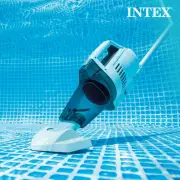 Intex ZR200 Pool Vacuum Cleaner Rechargeable Cordless Telescoping Above Ground