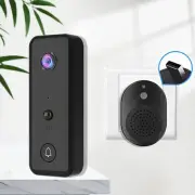 Convenient USB Rechargeable Wireless Doorbell Camera with HD Resolution