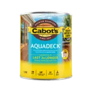Cabot's 1L Jarrah Aquadeck Exterior Decking Oil