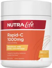 Rapid-C 1000mg 60 Tabs Nutra-life