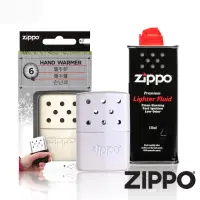 在飛比找momo購物網優惠-【Zippo官方直營】暖手爐懷爐-小型珍珠白-6小時＋125