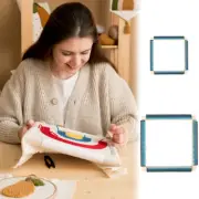 Punch Needle Frame Solid Wood Gripper Strip Frames Easy Assembly Square teIFc