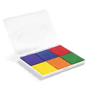 6pc Melissa & Doug Rainbow Stamp Pad Kids/Childrens Interactive Play Toy 4y+