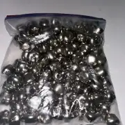 6mm Tiny Miniature Silver Craft Jingle Bells Charms Bulk 140 Pieces
