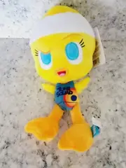 BARK BOX SPACE JAM Tweety Crinkle Squeaky Interactive Dog Toy Tune Squad M-L