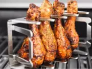Taco Robust Stainless Steel Multi Grill Rack Easy Cleaning Ideal Angle for Meat
