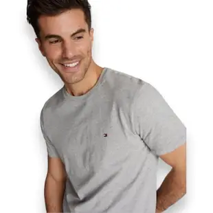 【Tommy Hilfiger】男生 基本款小LOGO 素色短袖T恤 ESSENTIAL SOLID 男款 短TEE(TOMMY 素面短袖 多色可挑)