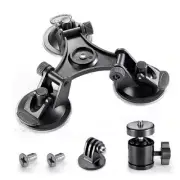 Car Holder Triple Vacuum Suction Cup Mount for Camera Stabilizer3541