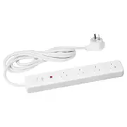 HPM 4 Outlet Powerboard Surge w/ Master Switch