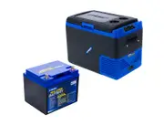 Adventure Kings Escape40 portable Fridge/Freezer + 60AH Lithium LifePO4 Battery Prismatic
