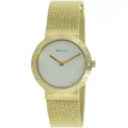 Bering Ladies Watch Wristwatch Slim Classic - 10629-334 Meshband