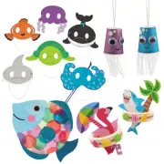 Super Sealife Craft Kit Bulk 48 Pc