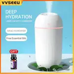 420ML AIR HUMIDIFIER FOR ROOM, COOL MIST ESSENTIAL OILS DIFF