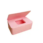 Solid Color Rectangular Napkin Storage Box With Lid Dust-Proof Sealed Tissue Dispenser For Bathroom Kitchen Office