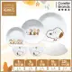 【美國康寧 CORELLE】SNOOPY FRIENDS史努比歡聚共享6件式餐具組