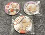 Fate Chloe Prisma Illya Trading Tin Badge Japan Anime