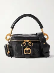 [Chloé] Chloé - Camera Small Leather Shoulder Bag - Black - One size One size Black