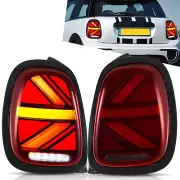 Pair LED Tail Lights Red For BMW Mini F-Series 2014-2019 F55/F56/F57 Rear Lamps (for: Mini)