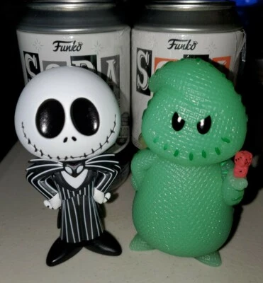 Funko Pop Soda Vinyl Figure Disney Jack Skellington & Oogie Boogie Set of 2