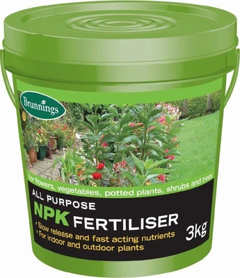 Brunnings All Purpose NPK Fertiliser 3 Kg