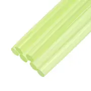 Mini Hot Glue Sticks for Glue Gun 4-inch x 0.28-inch Dull Green 6Pcs