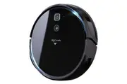 MyGenie V-MAX 3000 Robotic Vacuum Cleaner VSLAM Technology Wi-Fi Control Black