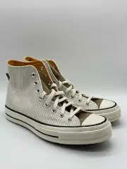 Converse Chuck 70 HI Men 7.5 Women 9.5 A00473c Desert Sand/Egret/Egret Shoes