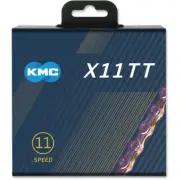 KMC SALE $99.95 (RRP$319) X11 TT 11 Speed Neo Chrome Chain 118 Links