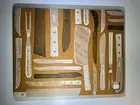 *1-Piece* Epicurean Kitchen Cutting Board 14.5" x 11.25" Natural Knife Patterns
