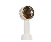 Xiaomi Youpin Bcase Usb Fan Desk Mini Fan Portable Air Cooler Hand Fan Rechargeable Small Fan Strong Wind Super Quiet - white