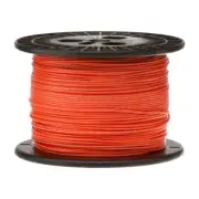 20 AWG Stranded Hook Up Wire, Orange, 1000 ft, 0.0570" Dia, UL1429, 150V