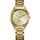 EM0752-54P Citizen Eco-Drive Casual Womens Watch, Stainless Steel