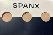 Spanx 3 Pk One Size, Beige Plus(1X-3X)