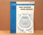 Baritone Sax -First Division Band Book Method Part 2 - New old Stock Saxophone