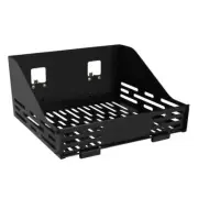 CargoSmart Tool Storage Bin 16" E+X-Track Multi-Use Utility Steel Black 1-pack