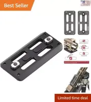 Premium MLOK Arca Rail Tripod Mount Adapter - RRS Dovetail Compatible - 3.15 in