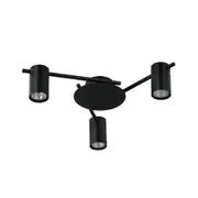 Tache Spotlight 3 Lights Black Aluminium - TACHE10